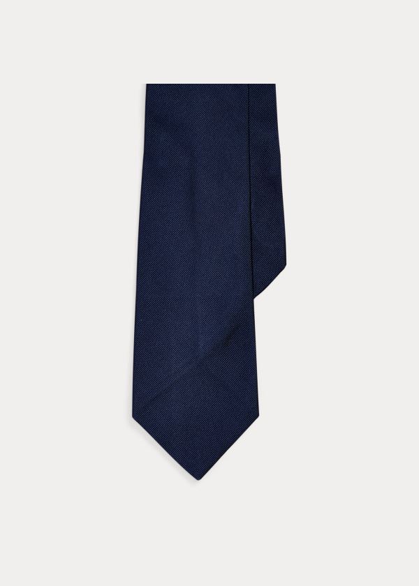 Corbatas Polo Ralph Lauren Hombre Azul Marino - Crossed-Oars Silk - MDHXK0573